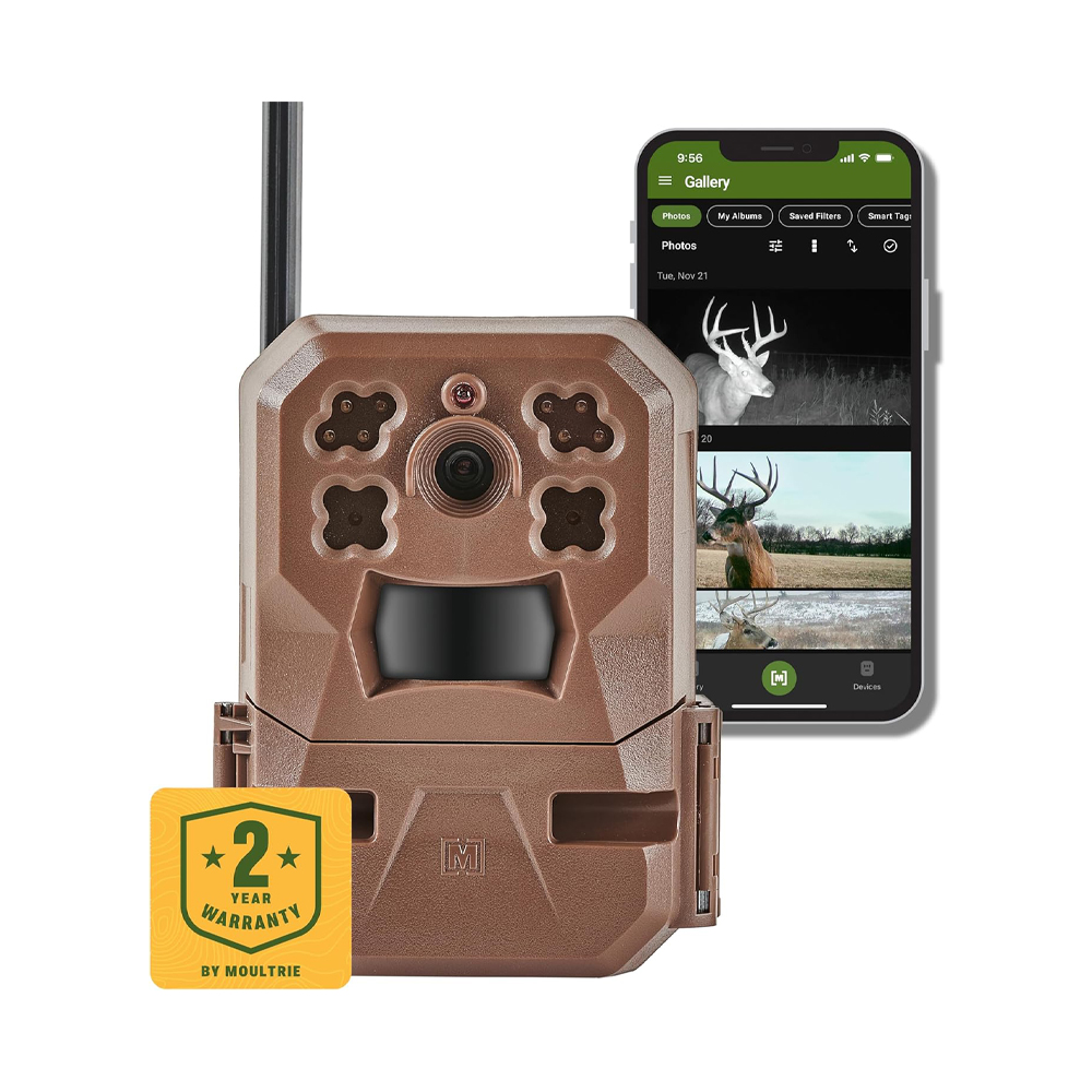 Moultrie Edge Cellular Trail Camera -Auto Connect - Nationwide Coverage