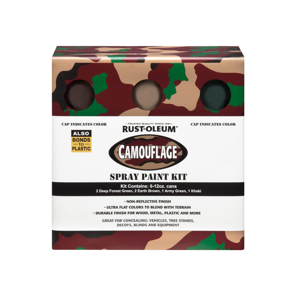 Rust-Oleum 269038-6 PK Specialty Camouflage Spray Pack, 12-Ounce, 6-Pack